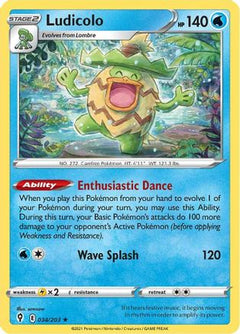 Ludicolo (034/203) [Sword & Shield: Evolving Skies]-1