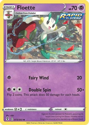 Floette (072/203) [Sword & Shield: Evolving Skies]-1