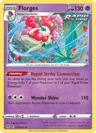 Florges (073/203) [Sword & Shield: Evolving Skies]-1