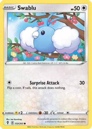 Swablu (132/203) [Sword & Shield: Evolving Skies]-1