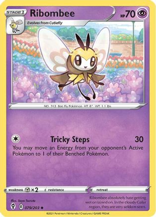 Ribombee (079/203) [Sword & Shield: Evolving Skies]-1