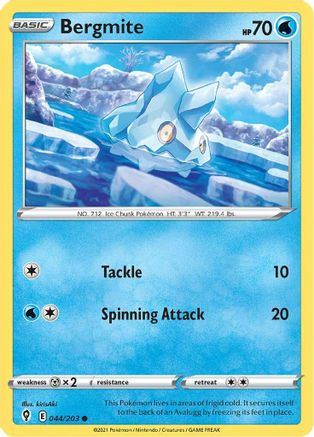 Bergmite (044/203) [Sword & Shield: Evolving Skies]-1