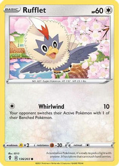 Rufflet (136/203) [Sword & Shield: Evolving Skies]-1
