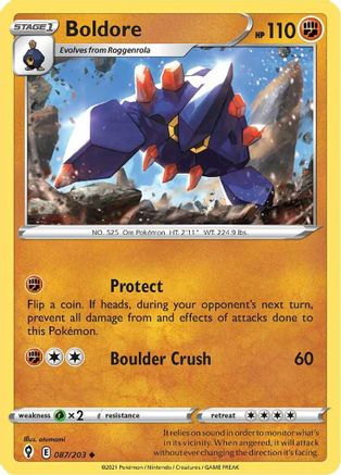 Boldore (087/203) [Sword & Shield: Evolving Skies]-1