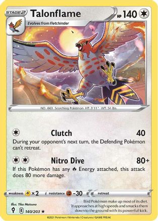 Talonflame (140/203) [Sword & Shield: Evolving Skies]-1