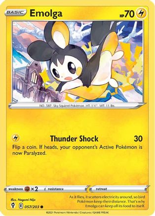 Emolga (057/203) [Sword & Shield: Evolving Skies]-1