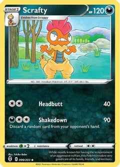 Scrafty (099/203) [Sword & Shield: Evolving Skies]-1