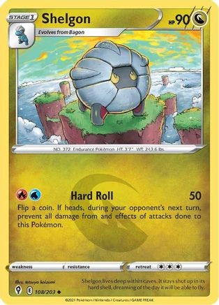 Shelgon (108/203) [Sword & Shield: Evolving Skies]-1