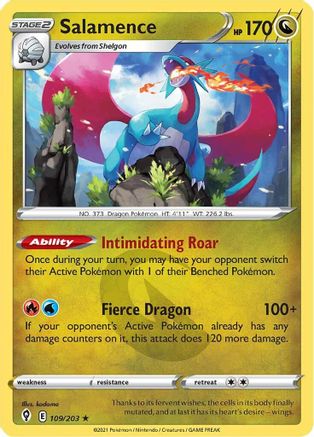 Salamence (109/203) [Sword & Shield: Evolving Skies]-1