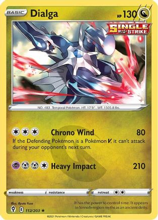 Dialga (112/203) [Sword & Shield: Evolving Skies]-1