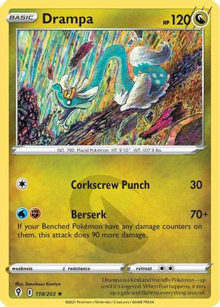 Drampa (119/203) [Sword & Shield: Evolving Skies]-1