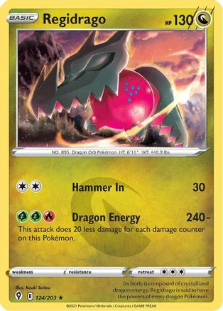 Regidrago (124/203) [Sword & Shield: Evolving Skies]-1