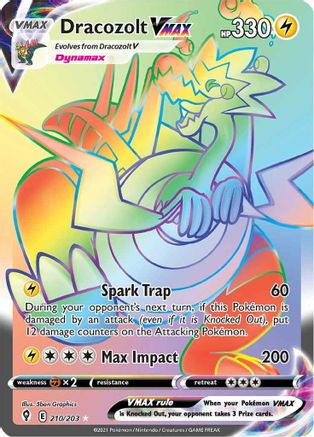 Dracozolt VMAX (210/203) [Sword & Shield: Evolving Skies]-1