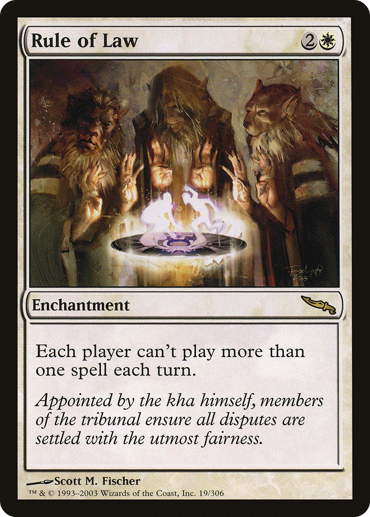 Rule of Law [Mirrodin]-1