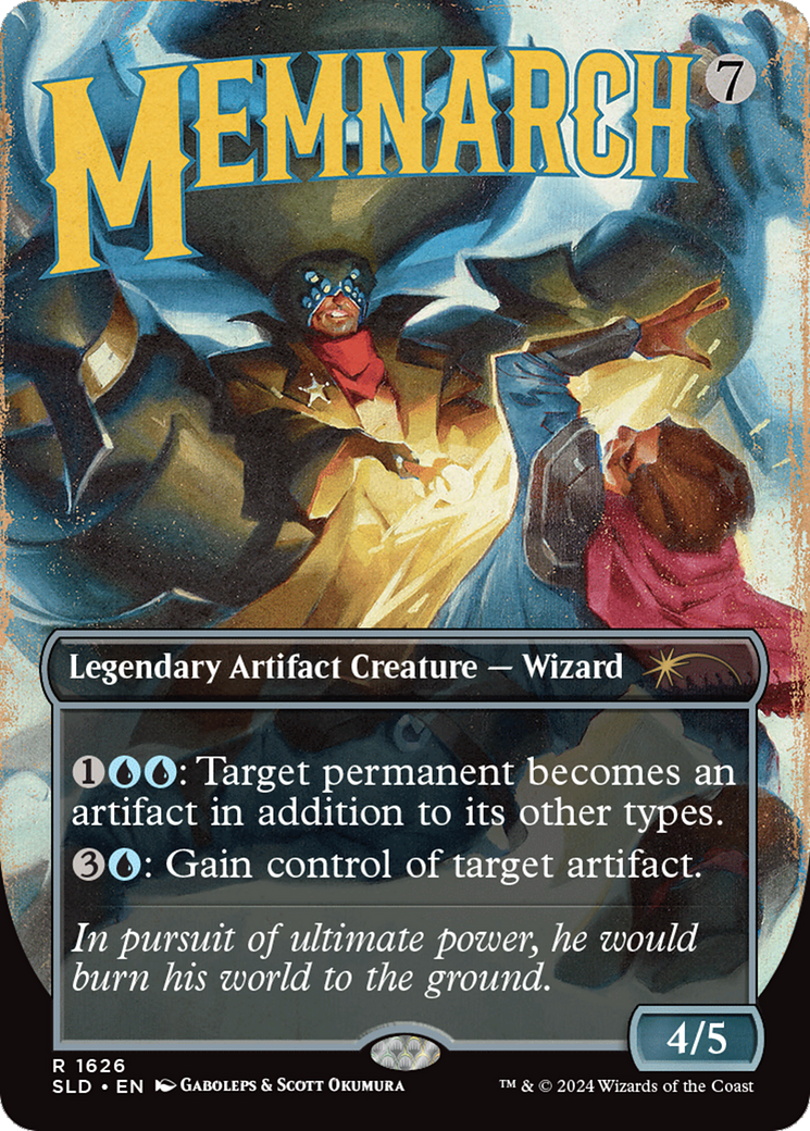 Memnarch (SLD-1626) - Secret Lair Drop (Borderless) Foil-1