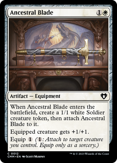 Ancestral Blade [Commander Masters]-1