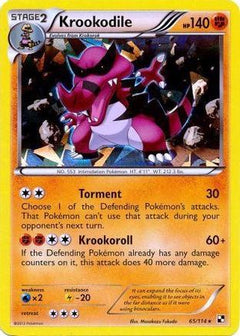 Krookodile (65/114) (Cracked Ice Holo) [Black & White: Base Set]-1