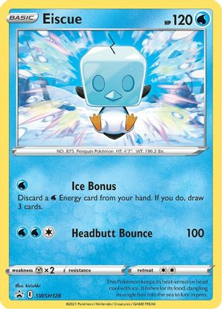 Eiscue (SWSH128) [Sword & Shield: Black Star Promos]-1