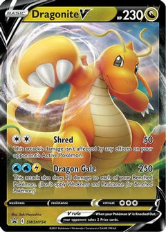 Dragonite V (SWSH154) [Sword & Shield: Black Star Promos]-1