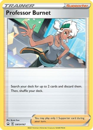 Professor Burnet (SWSH167) [Sword & Shield: Black Star Promos]-1