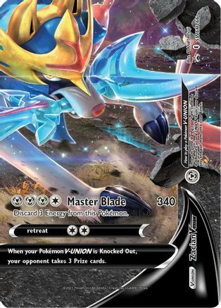 Zacian V-Union (SWSH166) [Sword & Shield: Black Star Promos]-1