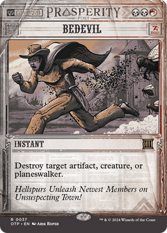 Bedevil [Outlaws of Thunder Junction: Breaking News]-1