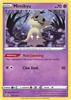 Mimikyu (081/189) (Cosmos Holo) [Sword & Shield: Darkness Ablaze]-1