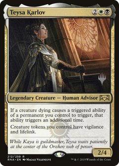 Teysa Karlov (Promo Pack) [Ravnica Allegiance Promos]-1