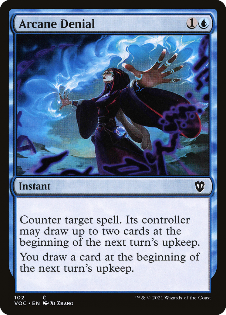 Arcane Denial [Innistrad: Crimson Vow Commander]-1