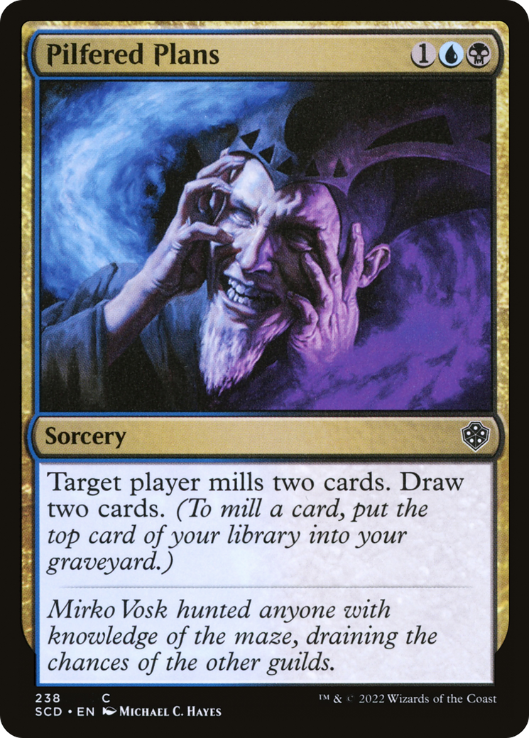 Pilfered Plans [Starter Commander Decks]-1