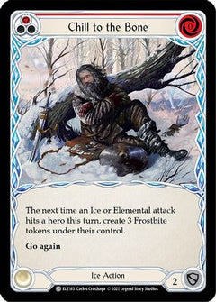 Chill to the Bone (Red) [U-ELE163] (Tales of Aria Unlimited)  Unlimited Rainbow Foil-1