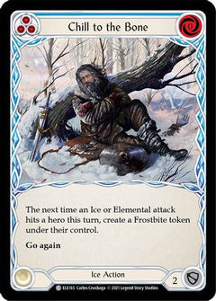 Chill to the Bone (Blue) [U-ELE165] (Tales of Aria Unlimited)  Unlimited Rainbow Foil-1