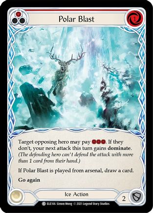 Polar Blast (Red) [U-ELE166] (Tales of Aria Unlimited)  Unlimited Normal-1