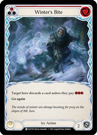 Winter's Bite (Red) [U-ELE169] (Tales of Aria Unlimited)  Unlimited Normal-1