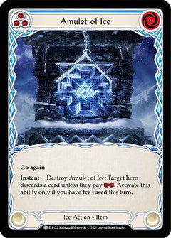 Amulet of Ice [ELE172] (Tales of Aria)  1st Edition Rainbow Foil-1