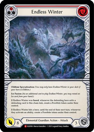 Endless Winter [U-ELE004] (Tales of Aria Unlimited)  Unlimited Normal-1