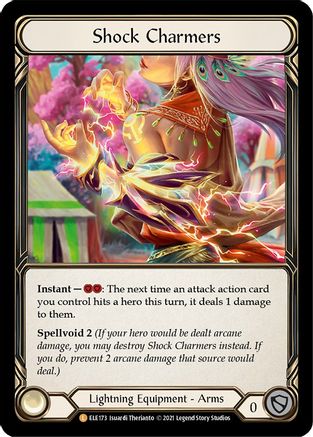 Shock Charmers [ELE173] (Tales of Aria)  1st Edition Cold Foil