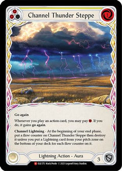 Channel Thunder Steppe [U-ELE175] (Tales of Aria Unlimited)  Unlimited Rainbow Foil-1