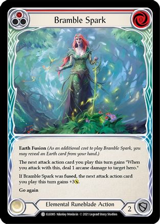 Bramble Spark (Red) [U-ELE085] (Tales of Aria Unlimited)  Unlimited Rainbow Foil-1