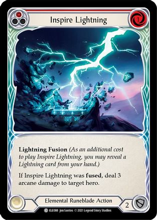 Inspire Lightning (Red) [U-ELE088] (Tales of Aria Unlimited)  Unlimited Normal-1