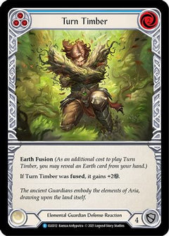 Turn Timber (Blue) [U-ELE012] (Tales of Aria Unlimited)  Unlimited Rainbow Foil-1
