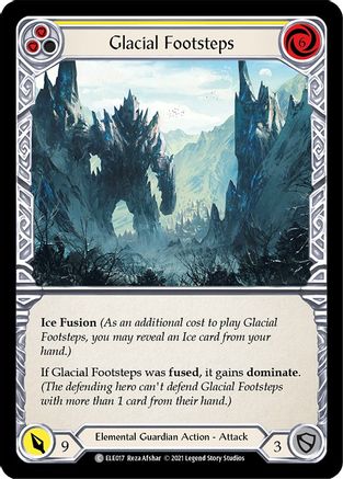 Glacial Footsteps (Yellow) [U-ELE017] (Tales of Aria Unlimited)  Unlimited Normal-1