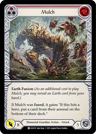 Mulch (Red) [U-ELE019] (Tales of Aria Unlimited)  Unlimited Rainbow Foil-1