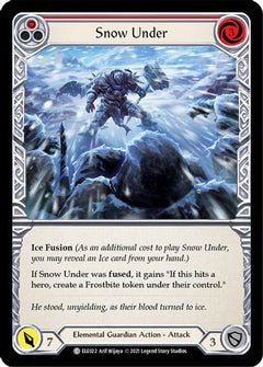 Snow Under (Red) [ELE022] (Tales of Aria)  1st Edition Normal-1