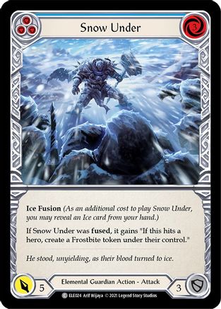 Snow Under (Blue) [U-ELE024] (Tales of Aria Unlimited)  Unlimited Normal-1