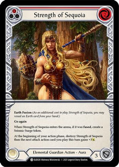 Strength of Sequoia (Red) [U-ELE028] (Tales of Aria Unlimited)  Unlimited Normal-1