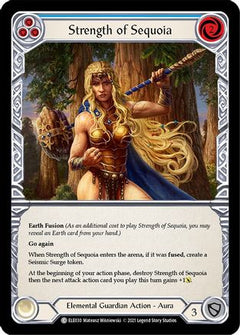 Strength of Sequoia (Blue) [U-ELE030] (Tales of Aria Unlimited)  Unlimited Normal-1