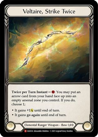 Voltaire, Strike Twice [U-ELE034] (Tales of Aria Unlimited)  Unlimited Rainbow Foil-1