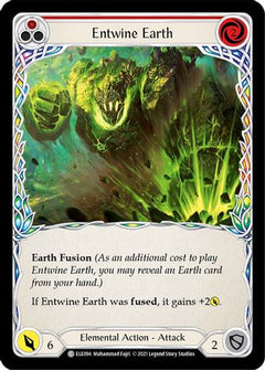 Entwine Earth (Red) [U-ELE094] (Tales of Aria Unlimited)  Unlimited Rainbow Foil-1