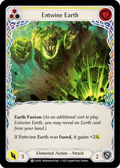 Entwine Earth (Yellow) [U-ELE095] (Tales of Aria Unlimited)  Unlimited Rainbow Foil-1